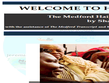 Tablet Screenshot of haitianmedford.com